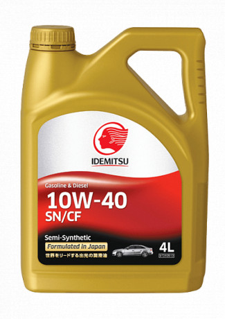 Моторное масло Idemitsu SAE 10W-40 4 литра