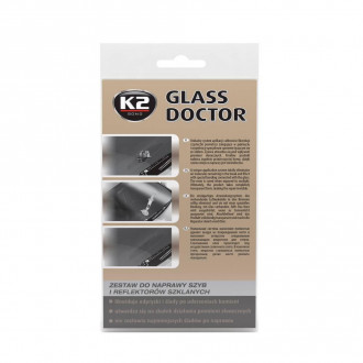 Набор для ремонта ветровых стекол K2 Glass Doctor Windshield repair kit