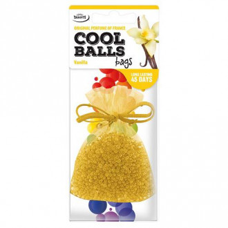 Ароматизатор на зеркало мешочек Tasotti/серия &quot;Cool Balls Bags&quot; -  Vanilla ((24/240))