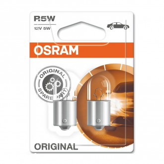 Указательные лампа накаливания OSRAM 5007-02B R5W 12V BA15s 10X2 Blister