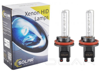 Лампа ксеноновая SOLAR Xenon HID H11 85V 35W PGJ19-2 KET (2шт.) 6000K