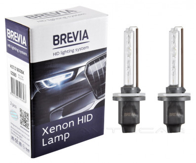 Brevia Xenon ксеноновые лампы цоколь H27 85V 35W PGJ19-2 KET (2шт.) 5000K