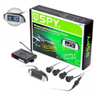 Парктроник SPY LP-213-NEW/LCD/4 датчика D=18mm/коннектор/Radio/звук-вкл/выкл./black (LP-213-NEW)