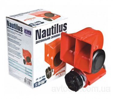 Сигнал Nautilus компрессорный 115 / 139db  12V