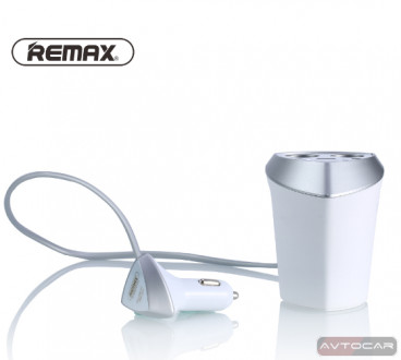 Зарядное устройство Remax Alien CR-3XP с LED экраном 3.4A  3*USB  цвет: белый
