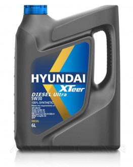 Моторное масло Hyundai XTeer Diesel Ultra 5W30 4 литра