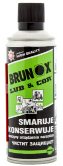 Оружейное масло Brunox Lub &amp; Core смазка нового поколения для ухода и консервации оружия (аэрозоль) 400мл.