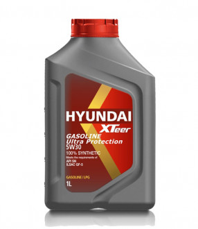 Моторное масло Hyundai XTeer Gasoline Ultra Protection 5W30 1 литр (1011002)