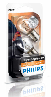 Автолампа Philips Vision P21/4W, 1шт., 12594VI