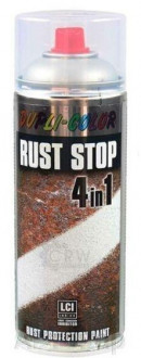 Краска по ржавчине серебристая Dupli Color Rust Stop (аэрозоль 400мл.) 868344