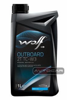 Масло WOLF OUTBOARD 2T TC-W3 1л.