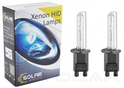 Лампа ксеноновая H1 85V 35W P14.5s KET (2шт.) 6000K SOLAR Xenon HID 1160
