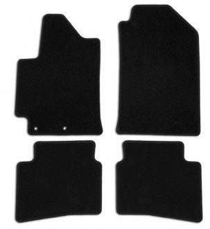 Коврики для HYUNDAI Accent с 2016-, цвет черный