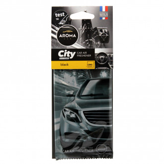 Автомобильный ароматизатор Aroma Car City - Black (926675)