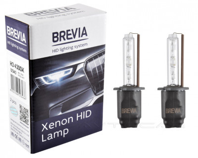 Brevia Xenon ксеноновая лампа цоколь H3 85V 35W PK22s KET (2шт.)