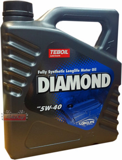 Моторное масло Teboil Diamond 5W40, емкость 4л.