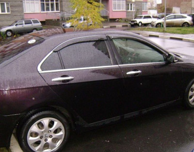 Дефлекторы окон (ветровики) HONDA Accord VII Sd 2003-2007/Acura TSX 2003-2007 
