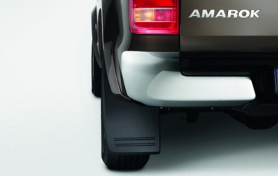 Брызговики VW Amarok c расшир порогов, оригинальные задн 2шт