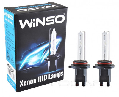 Лампы ксеноновые WINSO XENON HB4 85V 35W P22d KET (к-т 2шт.) 6000K